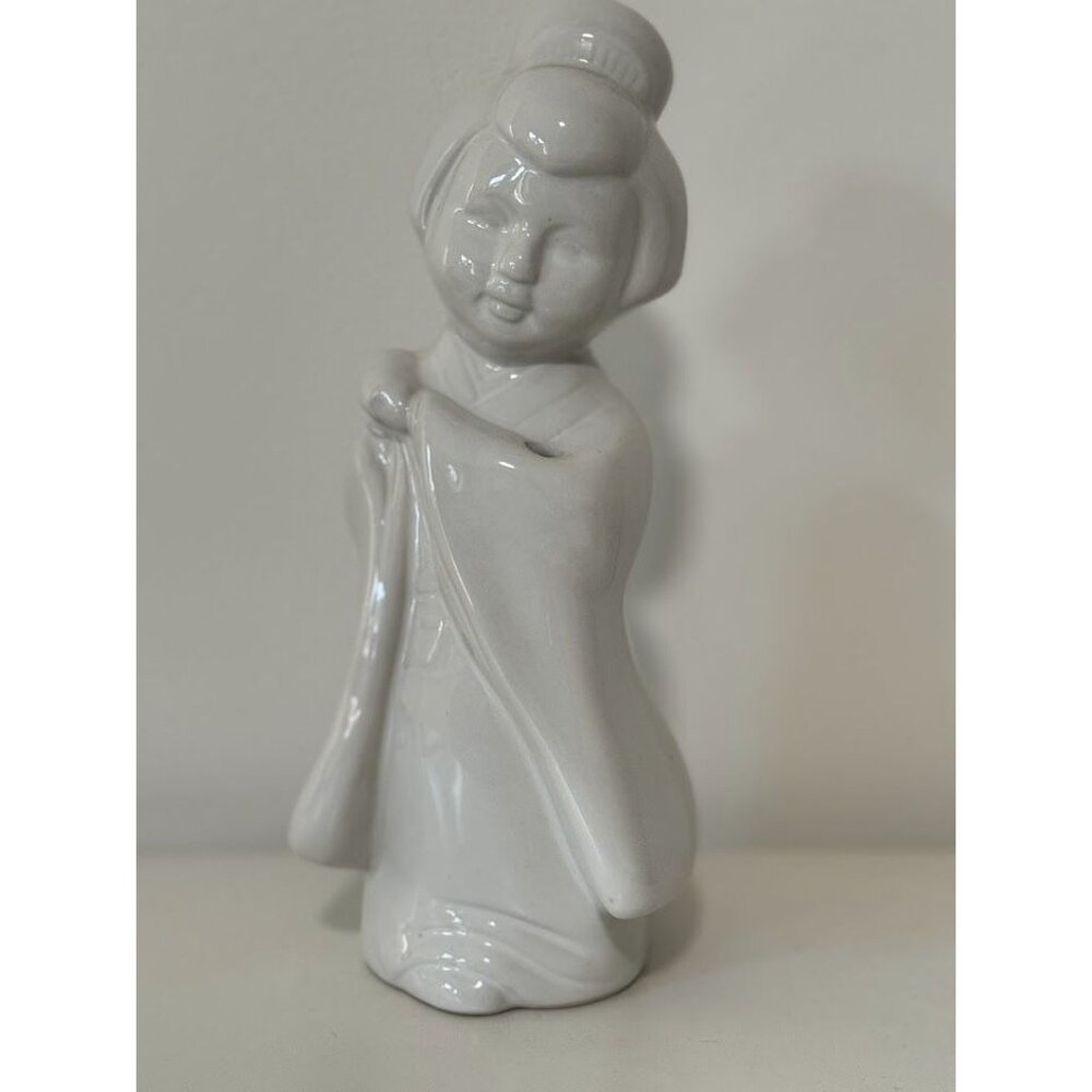 Vintage Japanese Geisha NOS Orchids Tiki Mug  Ceramic